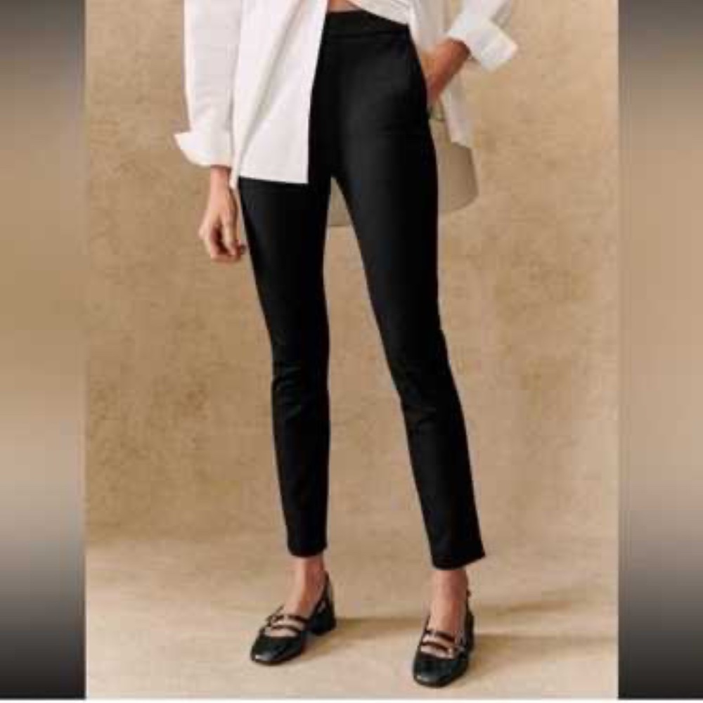 Sézane Clara Pant – Black – Size 40 / US 8